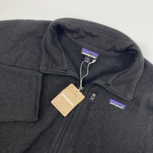 NEW Patagonia Better Sweater Jacket Mens XXL Black Full Zip Fleece Outdoors 2XL